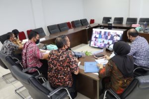 Video Conference Sosialisasi Inpres No 2 Tahun 2020