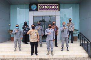 Koordinasi dan Silaturahim Kamla Zona Maritim Barat BAKAMLA (Badan Keamanan Laut) ke BNN Provinsi Kepulauan Riau