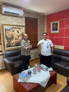 kunjungan silaturahmi dan koordinasi kepala BNNP kepri ke wakapolda kepri dimapolda Kepulauan Riau kunjungan silaturahmi dan koordinasi kepala BNNP kepri ke wakapolda kepri dimapolda Kepulauan Riau