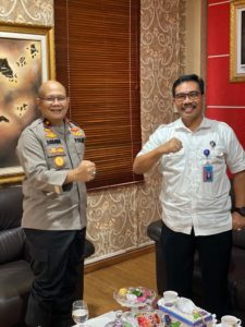 kunjungan silaturahmi dan koordinasi kepala BNNP kepri ke wakapolda kepri dimapolda Kepulauan Riau