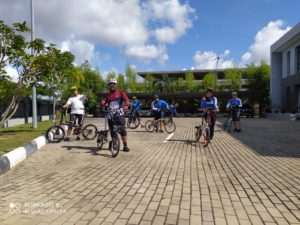Pembinaan Jasmani Pegawai BNNP Kepri