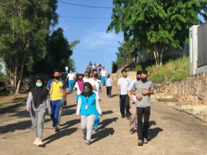 Pembinaan Jasmani Pegawai BNNP Kepri