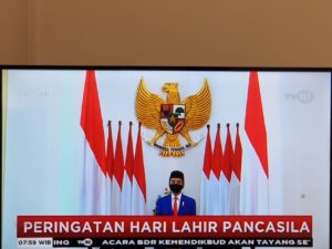 Peringatan Hari Lahir Pancasila Tahun 2020 secara Live Streaming