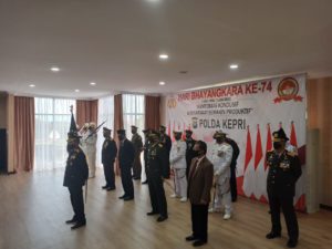 Upacara Hari Bhayangkara ke-74