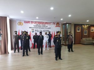 Upacara Hari Bhayangkara ke-74