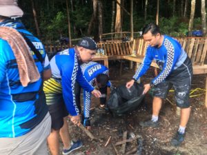 Bakti Sosial dalam rangka Pra HANI 2020 di sumber air Kota Batam