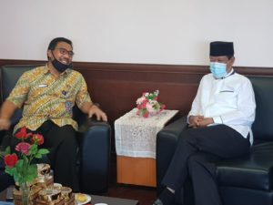 Koordinasi dengan Plt. Gubernur Kepri dalam Rangka persiapan pelaksanaan HANI Tahun 2020.