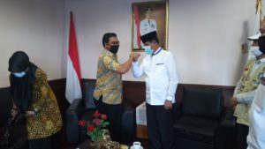 Koordinasi dengan Plt. Gubernur Kepri dalam Rangka persiapan pelaksanaan HANI Tahun 2020.