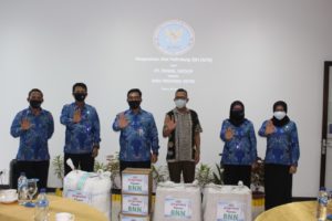 Kunjungan dan bantuan APD dari PT. Panbil Group kepada BNNP KEPRI