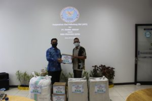 Kunjungan dan bantuan APD dari PT. Panbil Group kepada BNNP KEPRI