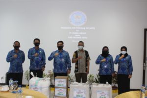 Kunjungan dan bantuan APD dari PT. Panbil Group kepada BNNP KEPRI