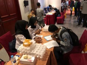 Pelaksanaan Test Urin Peserta Pelatihan Kader Inti Pemuda Anti Narkoba