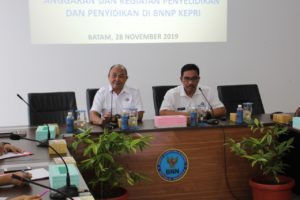 Monitoring dan Evaluasi Anggaran dan Kegiatan Penyelidikan dan Penyidikan di BNNP Kepri