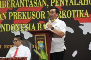 Rapat Koordinasi Tentang Pengendalian Rencana Aksi Nasional Pencegahan, Pemberantasan, Penyalahgunaan, Peredaran Gelap Narkoba Dan Prekursor Narkotika (P4GN) Di Wilayah Indonesia Barat