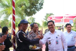 Menghadiri Upacara HUT Satuan Pengamanan (SATPAM) Indonesia di POLDA KEPRI