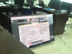 Rapat Virtual dalam Rangka Penyusunan Pagu Anggara T.A. 2021