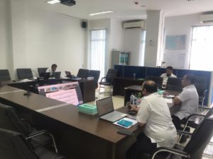 Rapat Virtual dalam Rangka Penyusunan Pagu Anggara T.A. 2021