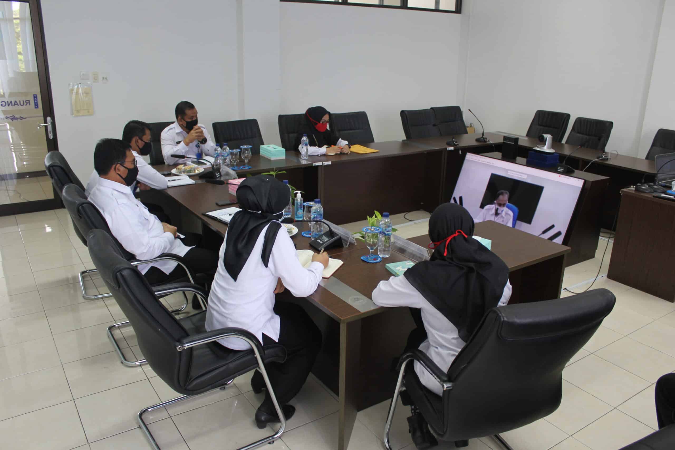 Video Conference RAPIM BNN RI berasama BNNP dan BNNK Video Conference RAPIM BNN RI berasama BNNP dan BNNK