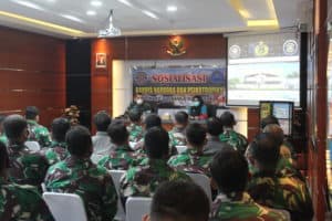 Sosialisasi Bahaya Narkoba di Mako Guskamla Koarmada I