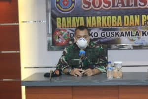 Sosialisasi Bahaya Narkoba di Mako Guskamla Koarmada I