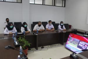 Upacara Peringatan Hari Kesaktian Pancasila melalui siaran TVRI / Kanal Youtube
