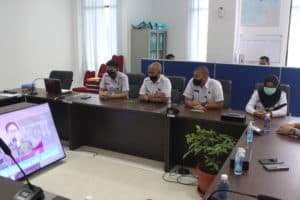 Upacara Peringatan Hari Kesaktian Pancasila melalui siaran TVRI / Kanal Youtube