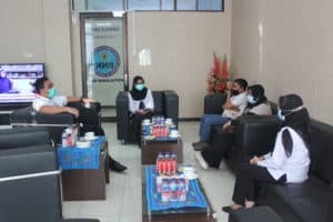 Kunjungan silaturahmi dan Koordinasi dari Komisioner KPAI ke BNN Provinsi Kepulauan Riau