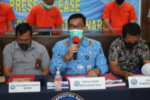 Pemusnahan Barang Bukti Narkotika Jenis Sabu seberat 4.014,16 Gram di BNNP kepri