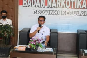 Sosialisasi Sistem Pengendalian Internal Pemerintah dan Manajemen Resiko oleh Inspektur Wilayah 3 BNN RI