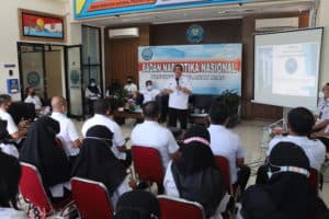 Sosialisasi Sistem Pengendalian Internal Pemerintah dan Manajemen Resiko oleh Inspektur Wilayah 3 BNN RI