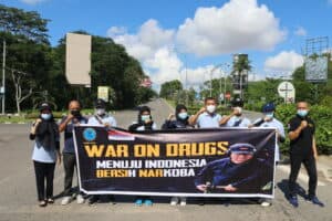 Kampanye War on Drugs di Simpang Bandara
