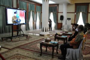 Puncak Peringatan Hari Anti Narkotika Internasional (HANI) 2021 Di Provinsi Kepulauan Riau : Gandeng Pemerintah Daerah Deklarasikan War on Drugs