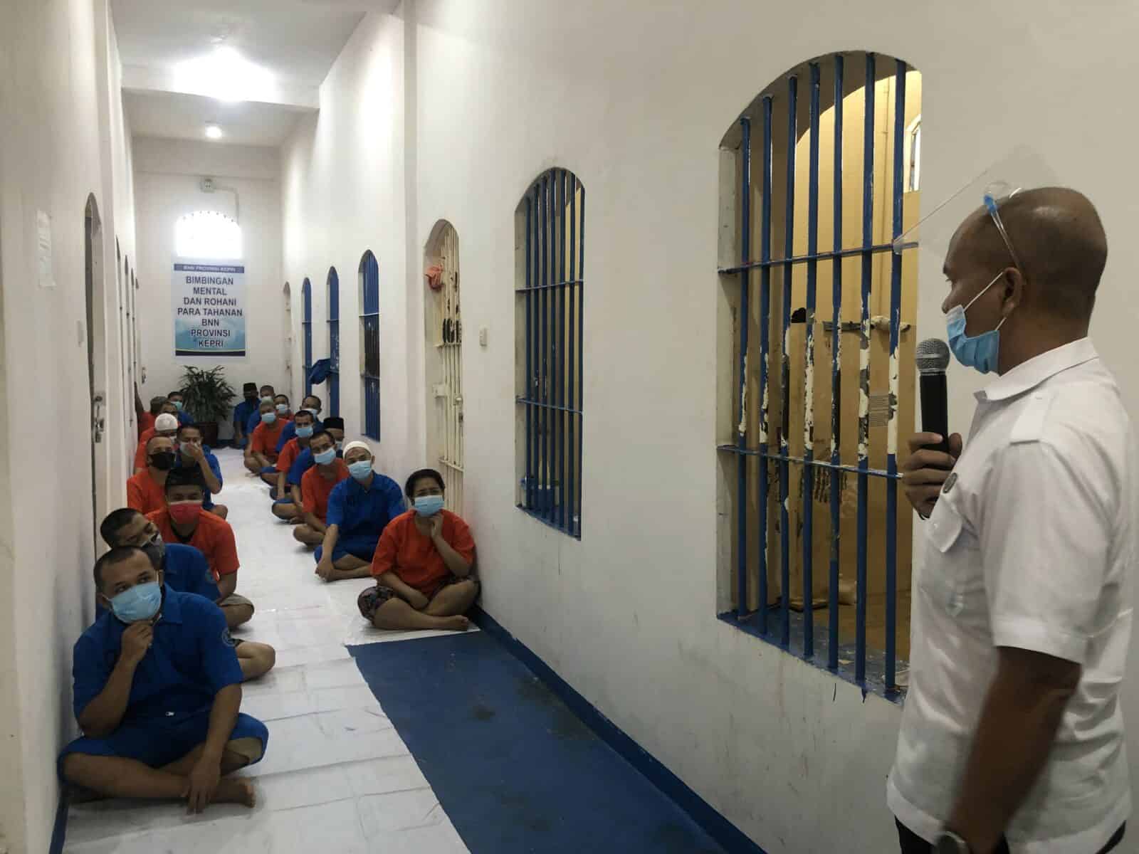 Bimbingan Rohani Bagi Tahanan BNNP Kepri