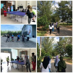 Pembinaan Jasmani Pegawai BNNP Kepri