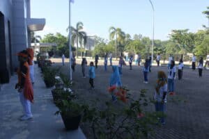 Pembinaan Jasmani Pegawai BNNP Kepri
