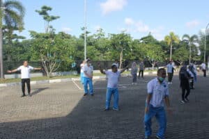 Pembinaan Jasmani Pegawai BNNP Kepri