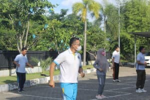 Pembinaan Jasmani Pegawai BNNP Kepri