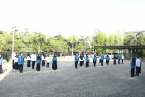Pelaksanaan Apel Pagi Kepala BNNP Himbau Pegawai Tetap Patuhi Protokol Kesehatan