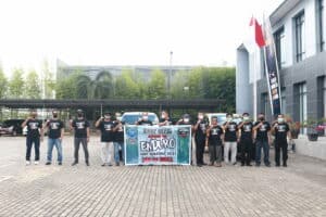 Pelepasan Tim Gowes Kaldera Bike Park Goes to North Sumatera
