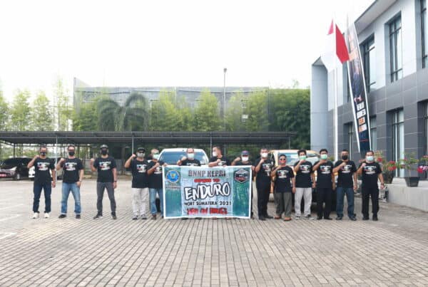 Pelepasan Tim Gowes Kaldera Bike Park Goes to North Sumatera