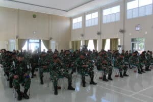 BNNP Kepri Lakukan Sosialisasi dan Tes Urin di lingkungan KOREM 033/ Wira Pratama