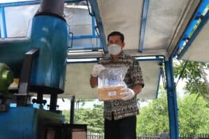 Acara Pemusnahan Barang Bukti Narkotika Golongan I Jenis Ganja