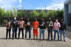Acara Pemusnahan Barang Bukti Narkotika Golongan I Jenis Ganja