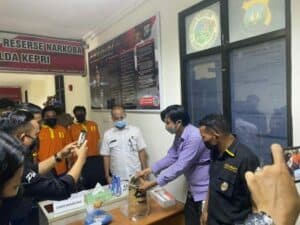 BNNP Kepri Hadiri Undangan Pemusnahan barang bukti narkoba di Polda