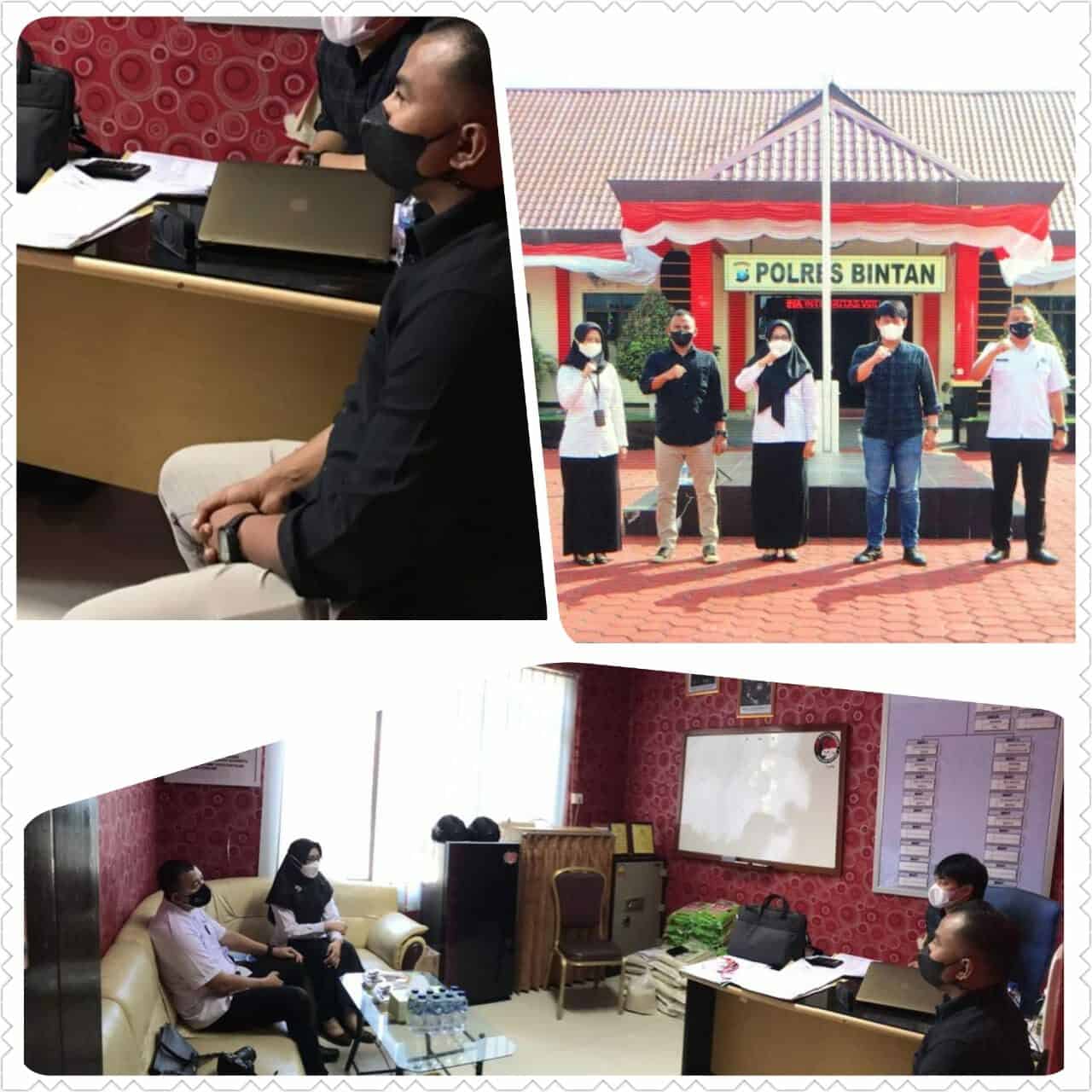 Koordinasi Kelembagaan Pada Polres Bintan dalam Rangka Program Desa Bersinar Koordinasi Kelembagaan Pada Polres Bintan dalam Rangka Program Desa Bersinar