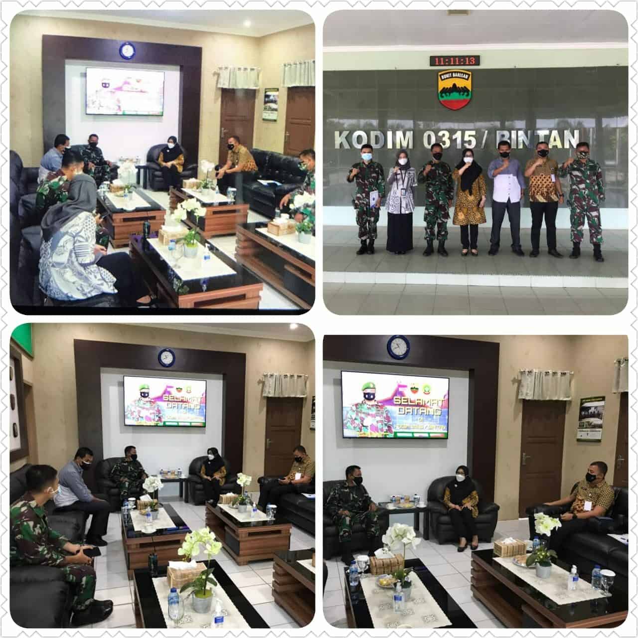 Koordinasi Persiapan Program Desa Bersinar di Kabupaten Bintan Pada Kodim 0315 oordinasi Kelembagaan Pada Kodim 0315 Persiapan Program Desa Bersinar di Kabupaten Bintan