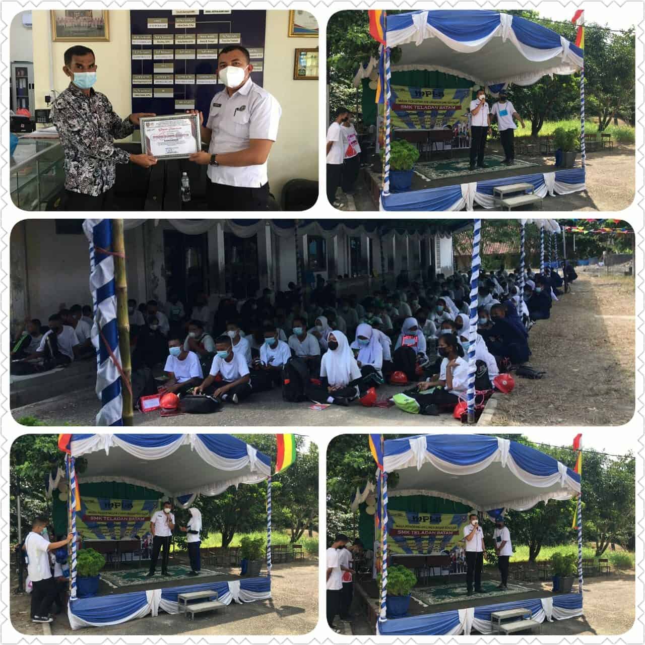 nformasi dan Edukasi Narkoba dalam Rangka Masa Pengenalan Lingkungan Sekolah pada SMK Swasta Teladan Batam