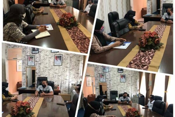 Koordinasi Tindak Lanjut Program Sinergitas Mewujudkan Desa Bersinar pada Kesbangpol Bintan