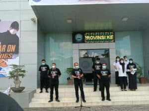 Pelepasan Tim Gowes Kaldera Bike Park Goes to North Sumatera