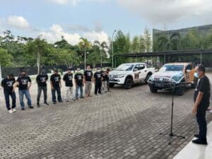 Pelepasan Tim Gowes Kaldera Bike Park Goes to North Sumatera